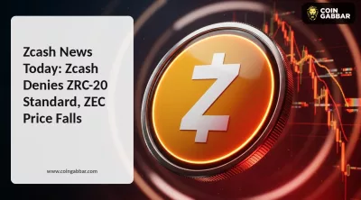 Zcash News Today image showing official ZRC-20 clarification and ZEC price