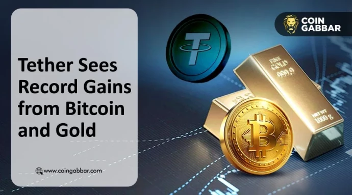Tether Sees Record Gains from Bitcoin and Gold