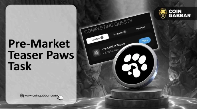 Pre-Market Teaser Paws Task: How to Complete Pre-Market Teaser