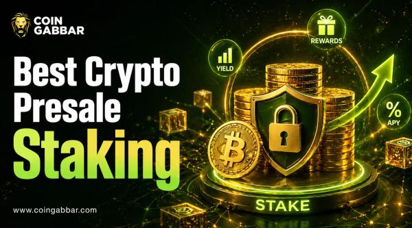 Best crypto presale staking top 5 yield picks 2026