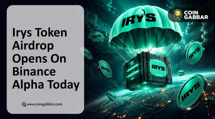 Irys Token Price Fall As New Binance Alpha Airdrop Wave Goes Live
