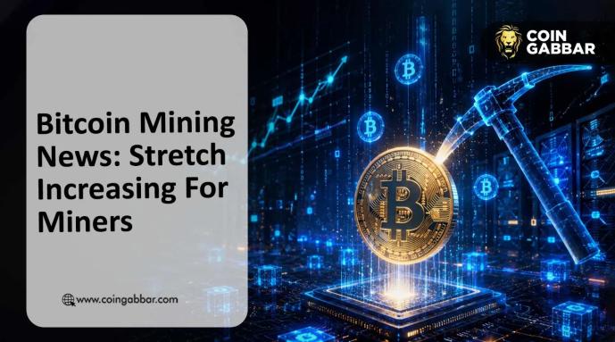Bitcoin Mining News: Rare Miners Stress Means Something Big
