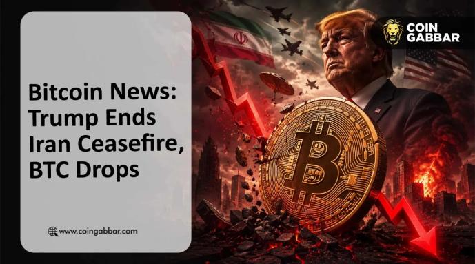 Bitcoin News: BTC Slides After Trump Declares Ceasefire Over