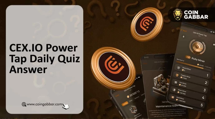 CEX.IO Power Tap Daily Quiz Answer