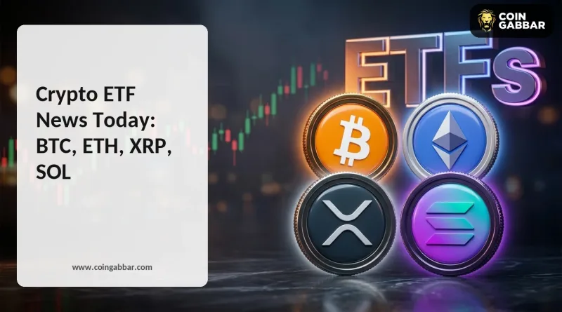 Crypto ETF news today Bitcoin outflows Ethereum inflows XRP and Solana ETF flows