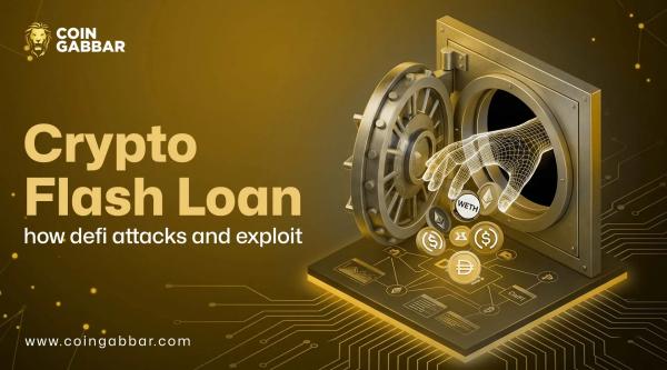 Crypto flash loan DeFi attack explanation illustration