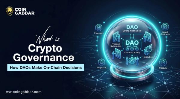 crypto governance DAOs voting process blockchain