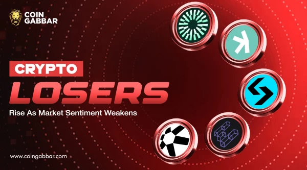 Crypto Losers Rise As Market Sentiment Weakens