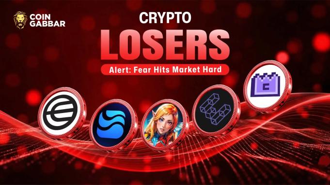 Crypto Losers Alert: Fear Hits Market Hard