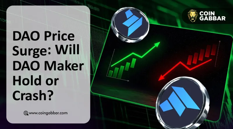 DAO Price Surge: Will DAO Maker Hold or Crash This Move