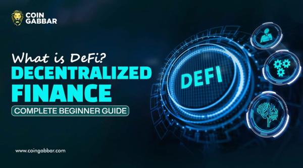 Decentralized Finance beginner guide illustration