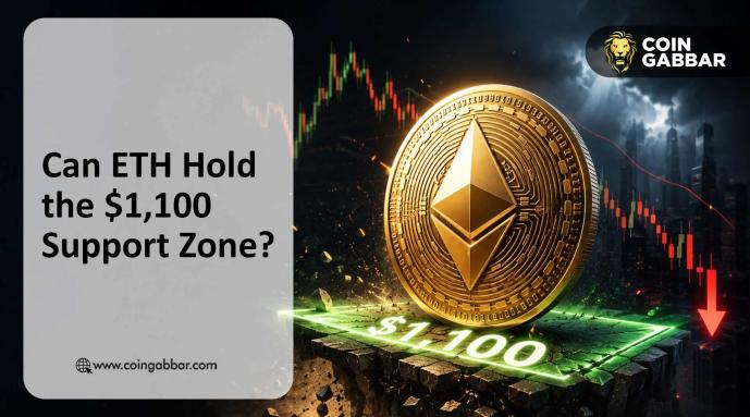 Ethereum Price Forecast: Can ETH Hold the $1,100 Support Zone?