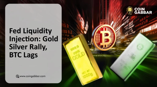 Fed Liquidity Injection: Gold Silver Rally, BTC Lags