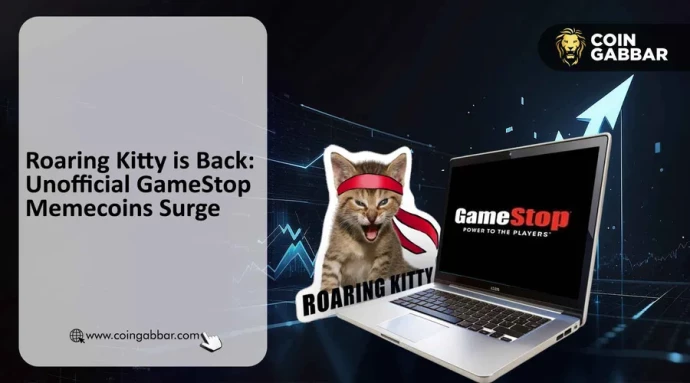Roaring Kitty X Post Surges Memecoins and GameStop Stock
