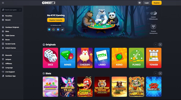 Gambear Casino Review
