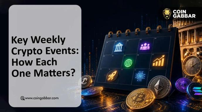 How Crypto Events This Week That Could Move Bitcoin and Altcoins