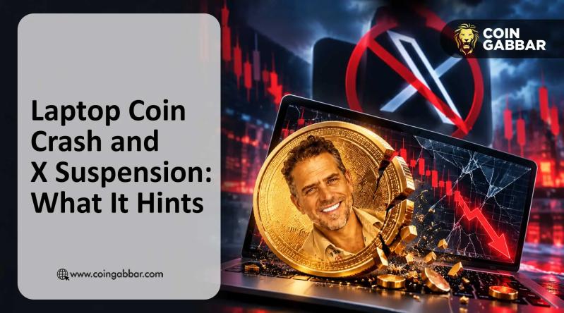 Hunter Biden Laptop Coin price crash and X account suspension