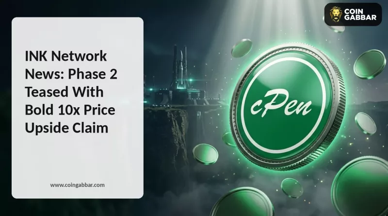 INK network news graphic teasing Phase 2 and its claimed 10x price upside