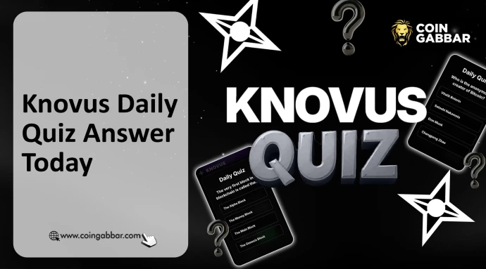 Knovus Daily Quiz Answer