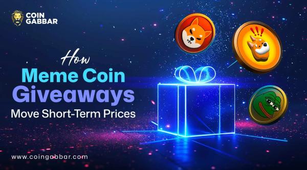Meme coin giveaways and short-term price impact chart