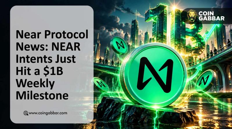 Near Protocol News NEAR Intents $1B Weekly Volume