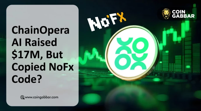 ChainOpera AI Raised $17M, But Copied NoFx Code?