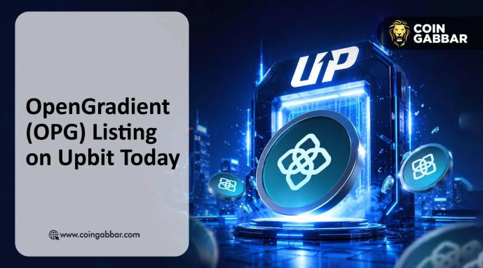 OpenGradient Token Listing Date Hits Upbit: $OPG Volume Explodes 600%
