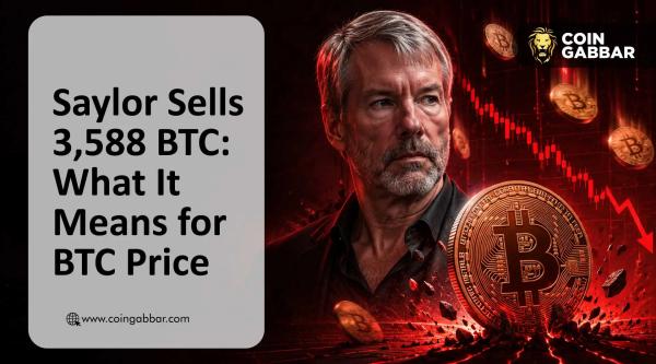 Saylor's Strategy Sells 3,588 Bitcoin: What It Means for BTC Price