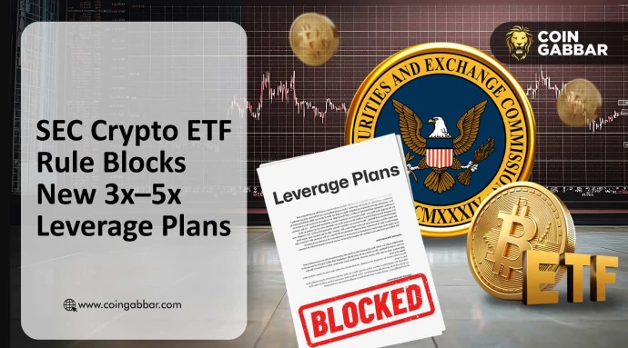 SEC Crypto ETF Rule Blocks New 3x–5x Leverage Plans