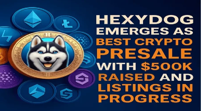 Hexydog Emerges as a Leading Crypto Presale with $500K Raised and Listings in Progress