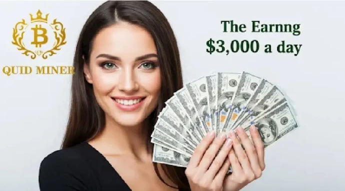 Earn $3,000 a day? XRP and DOGE holders are talking about Quid Miner cloud mining.