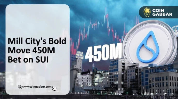 Mill City's Bold Move 450M Bet on SUI