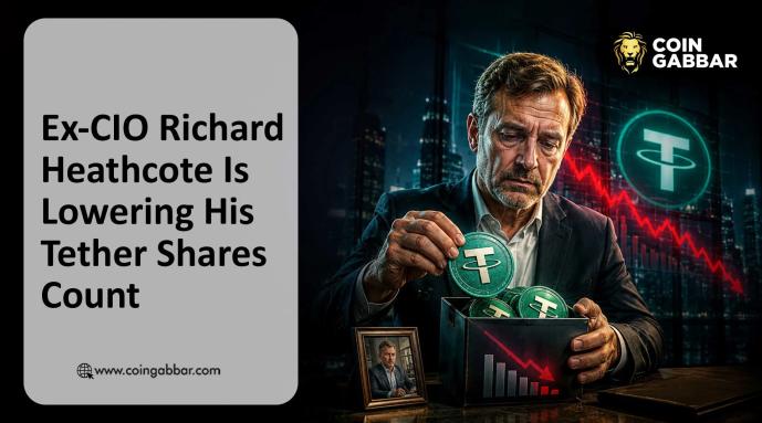 Tether Shares Sale: Ex-CIO Richard Heathcote Cuts His Stake Size