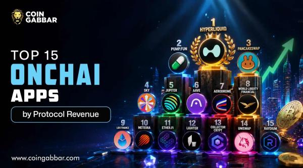 Top 15 Onchain Apps by Protocol Revenue Ranked by Market Value in 2026