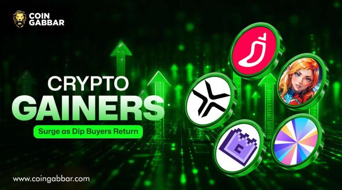 Crypto Gainers Surge as Dip Buyers Return
