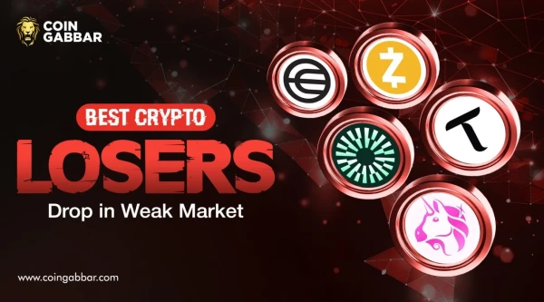 Biggest Crypto Losers Drop in Weak Market