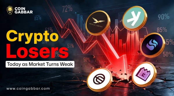 Crypto Losers Today as Market Turns Weak