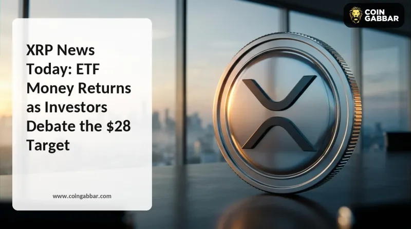 XRP News Today showing $4.25 million in spot fund inflows