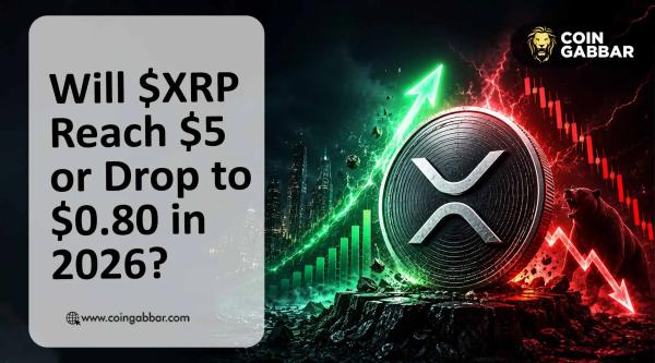 XRP Price Prediction: Will $XRP Reach $5 or Drop to $0.80 in 2026?