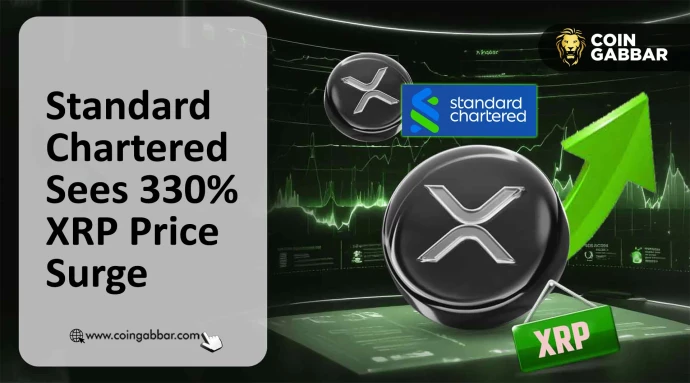 Standard Chartered Sees 330% up in XRP Price Prediction