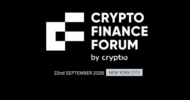 Crypto Finance Forum 2026 New York institutional crypto event September