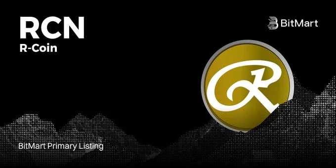 R-Coin ($RCN) List on BitMart Exchange