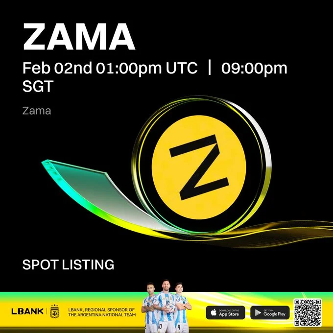 ZAMA ($ZAMA) List on LBank Exchange