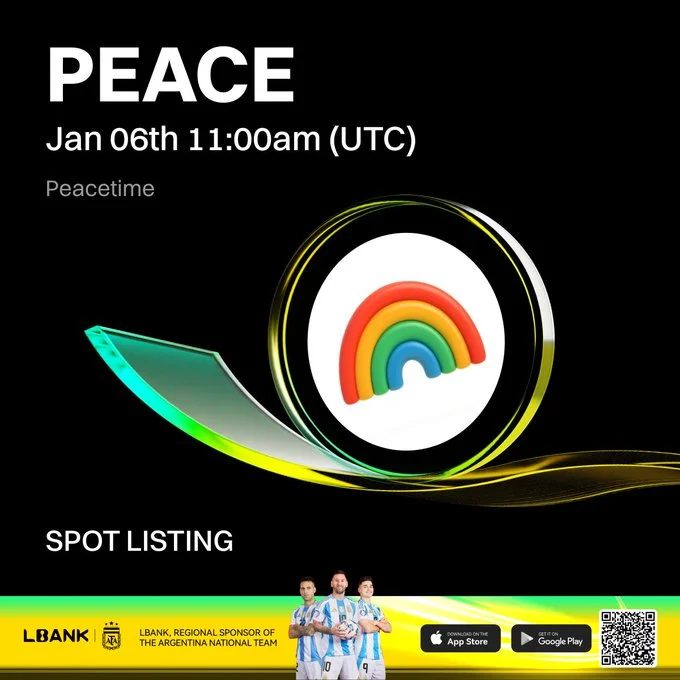 Peacetime ($PEACE) Listing