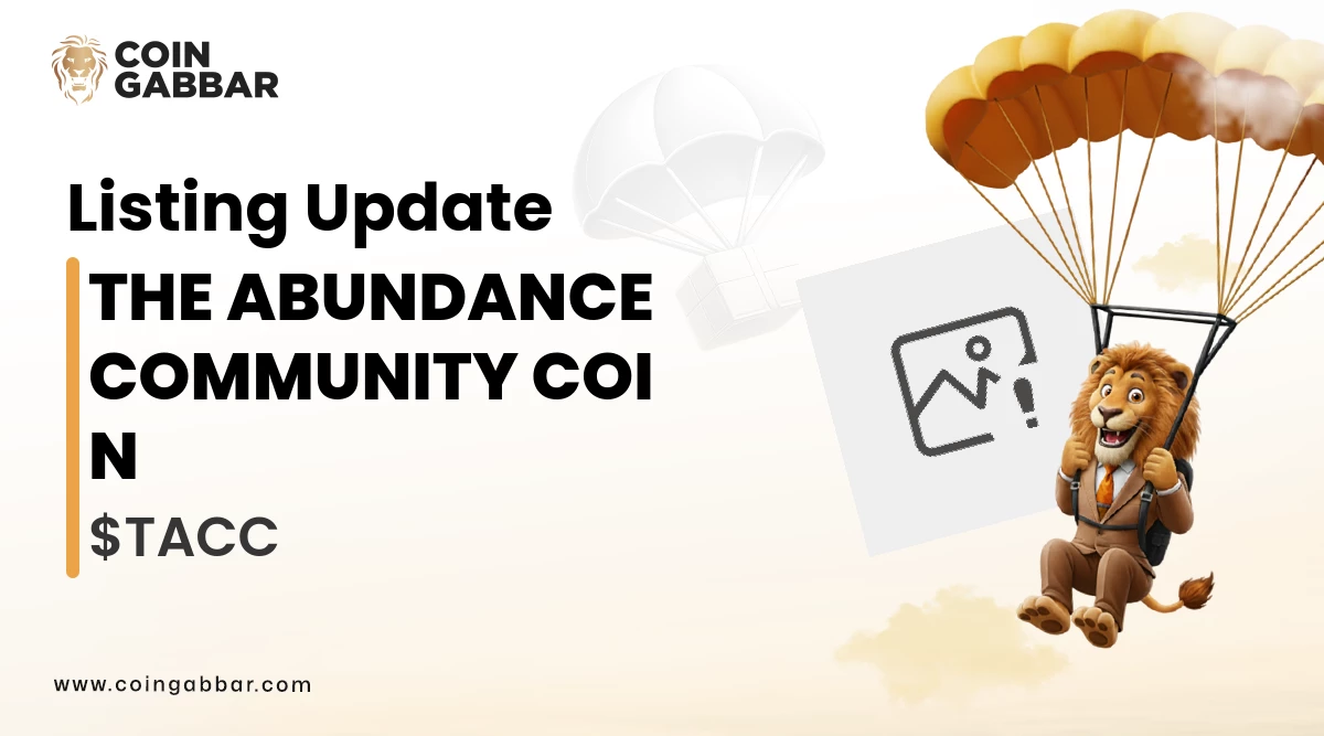 THE ABUNDANCE COMMUNITY COIN ($TACC)