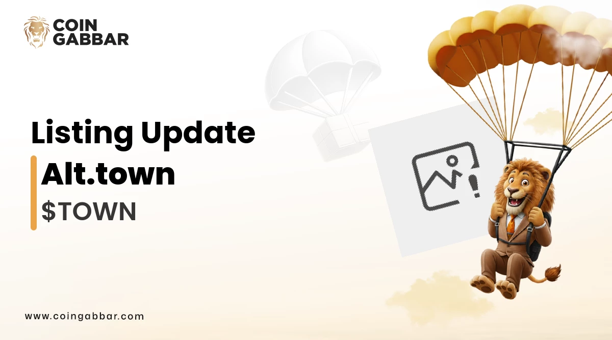 TOWN List on Gate.io Exchange