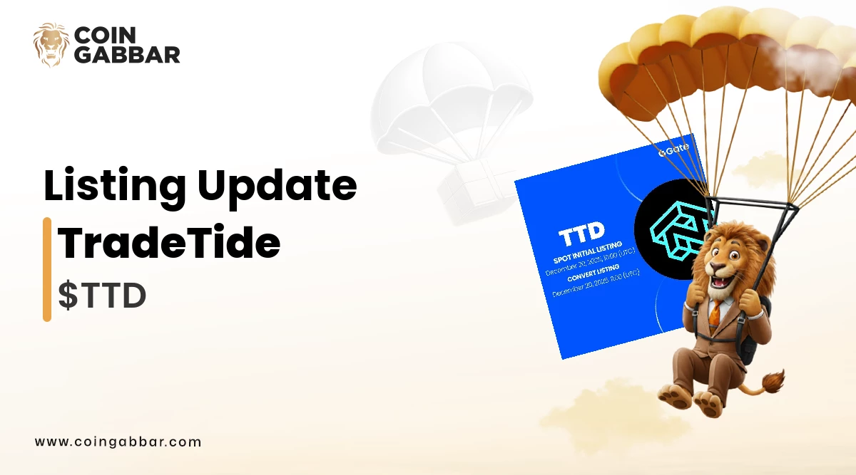 TradeTide ($TTD) List on Gate.io Exhange