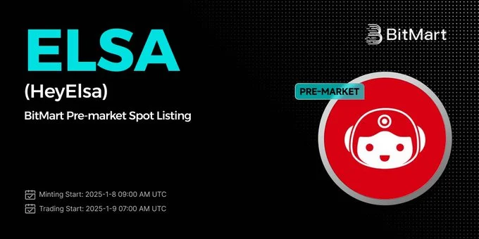 HeyElsa ($ELSA) List on Bitmart Exchange