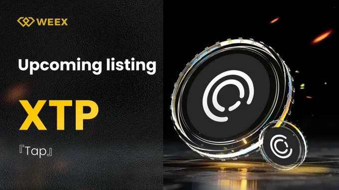 Tap ($XTP) List on weex Exchange