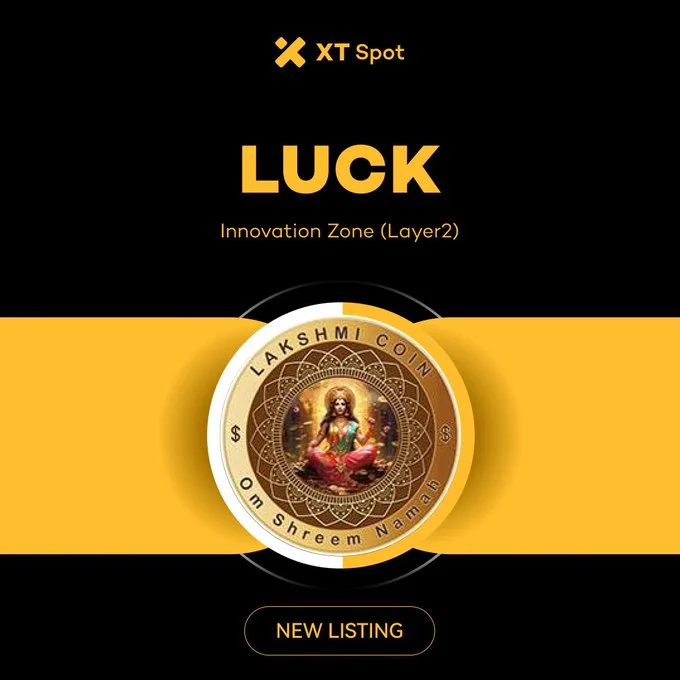 XT.COM Exchange Listing - Lakshmi Coin ($LUCK)